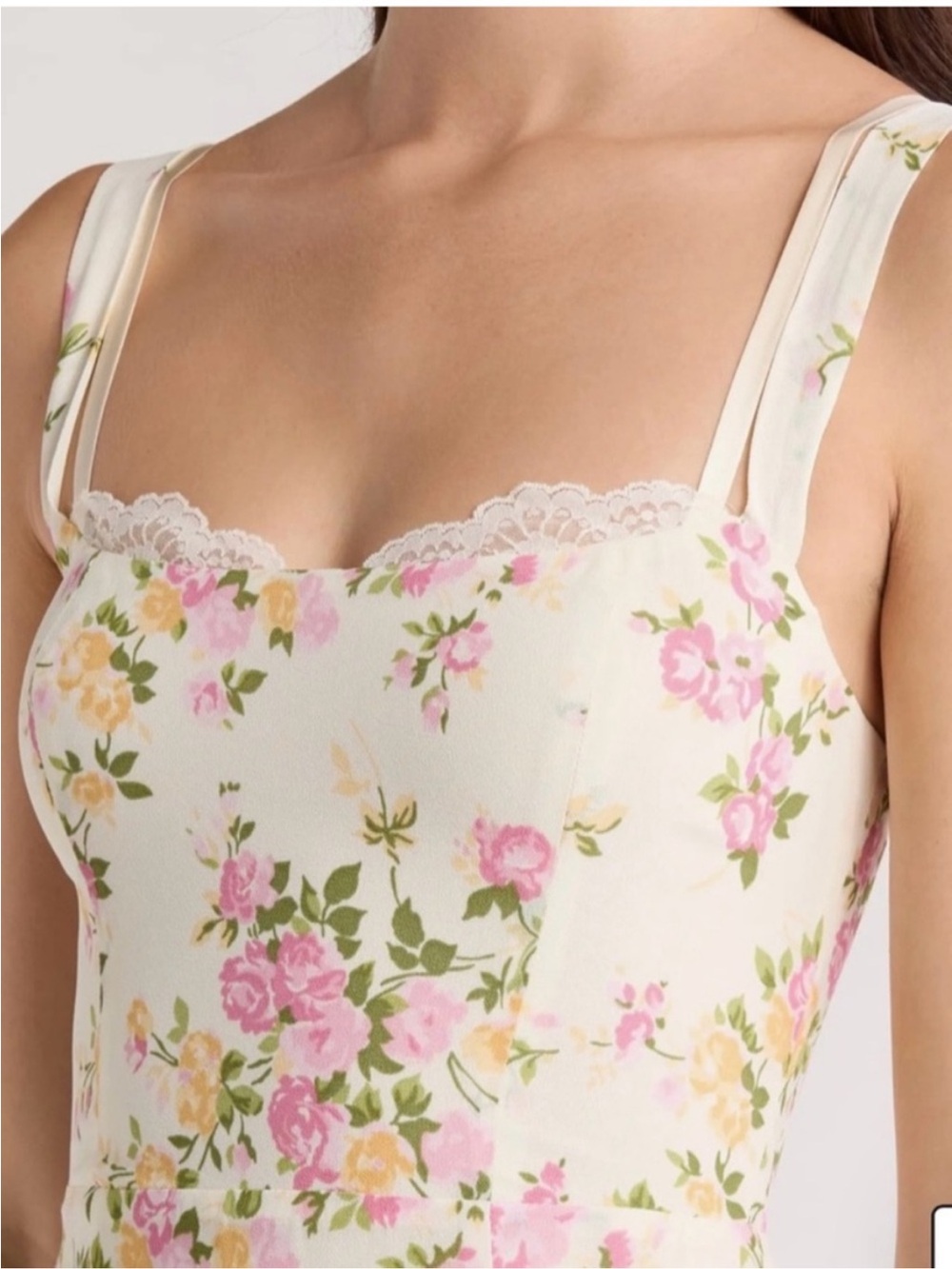 Reformation Irisa Floral Trumpet Dress - Picture 4 of 10